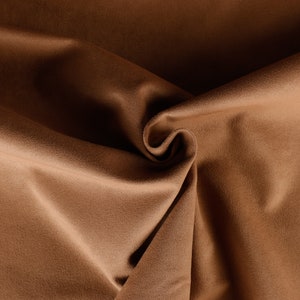 Light Brown Ultrasuede Upholstery fabric by the yard-For home decor, upholstery projects, chairs, sofas, furnishing, & pillows