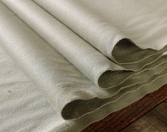 Light Sage Ultrasuede Premium Quality Upholstery Fabric by the yard-For home decor, upholstery projects, chairs, sofas, furnishing & pillow
