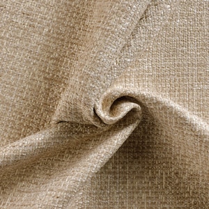 Light Tan Woven Upholstery Fabric by the yard-For home decor, upholstery projects, chairs, sofas, furnishing, & pillows