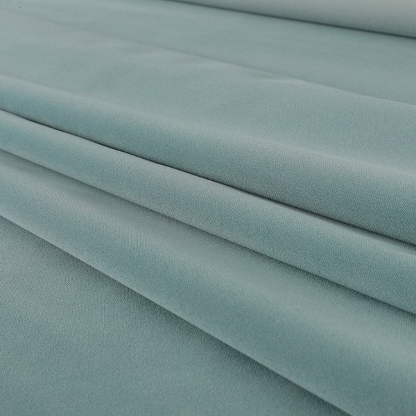 Light Green Premium Quality velvet upholstery fabric by the yard-For home decor, upholstery projects, chairs, sofas, furnishing, & pillows