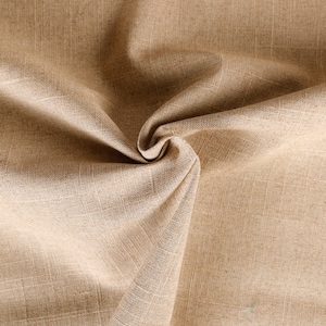 Beige Woven Upholstery Fabric by the yard-For home decor, upholstery projects, chairs, sofas, furnishing, & pillows