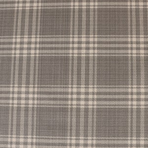 Grey Plaid Premium Designer Upholstery Fabric by the yard-For home decor, upholstery projects, chairs, sofas, furnishing, & pillows