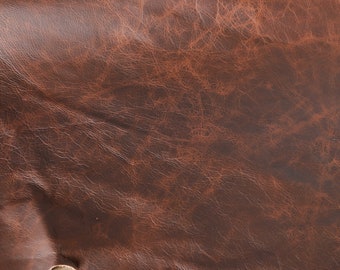 Premium American full grain Distressed Stonewood Ashen Leather Sheets, leather sheet leather jewelry, earring, wallet, book binding
