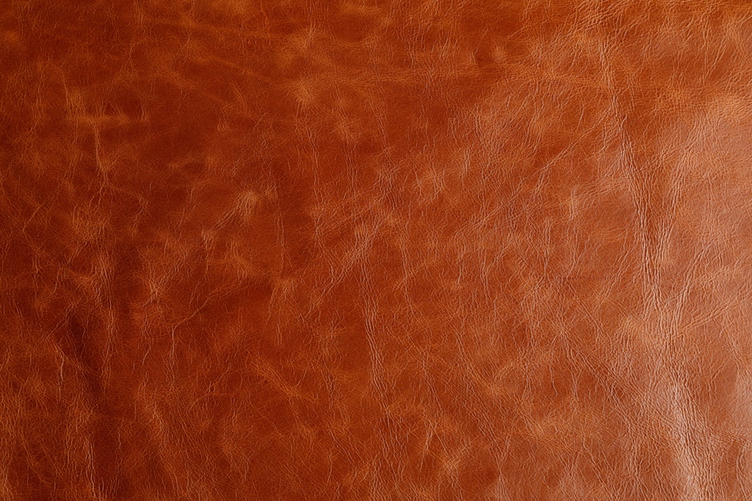 Premium Full Grain Aniline Distress Cowhide Whisky Brown Leather Sheets