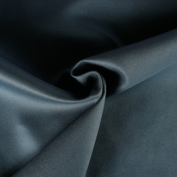 Blue Ultrasuede Premium Quality Upholstery Fabric by the yard - For home decor, upholstery projects, chairs, sofas, furnishing, & pillows