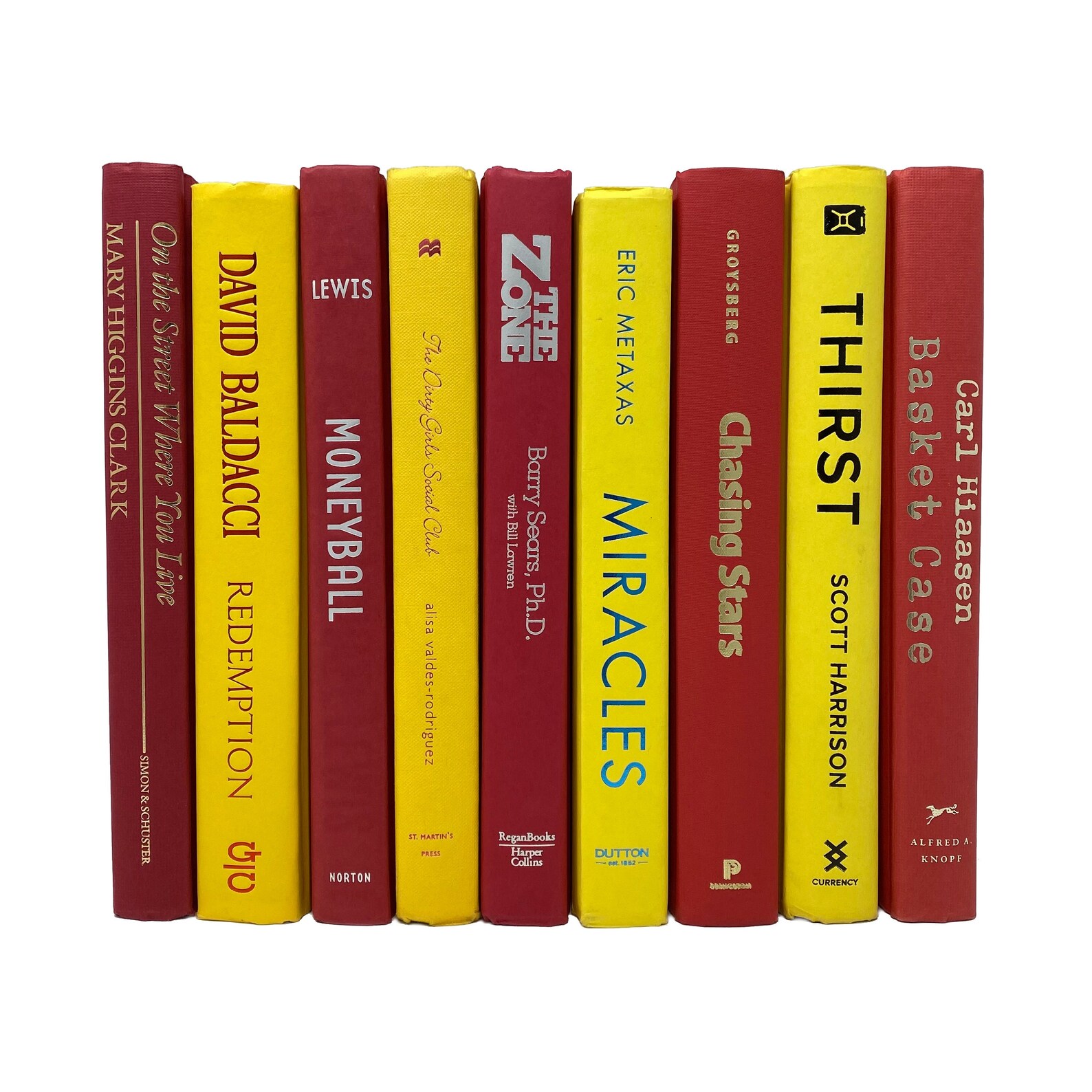 Modern Hardback Books Decorative Books by Color Choose Etsy