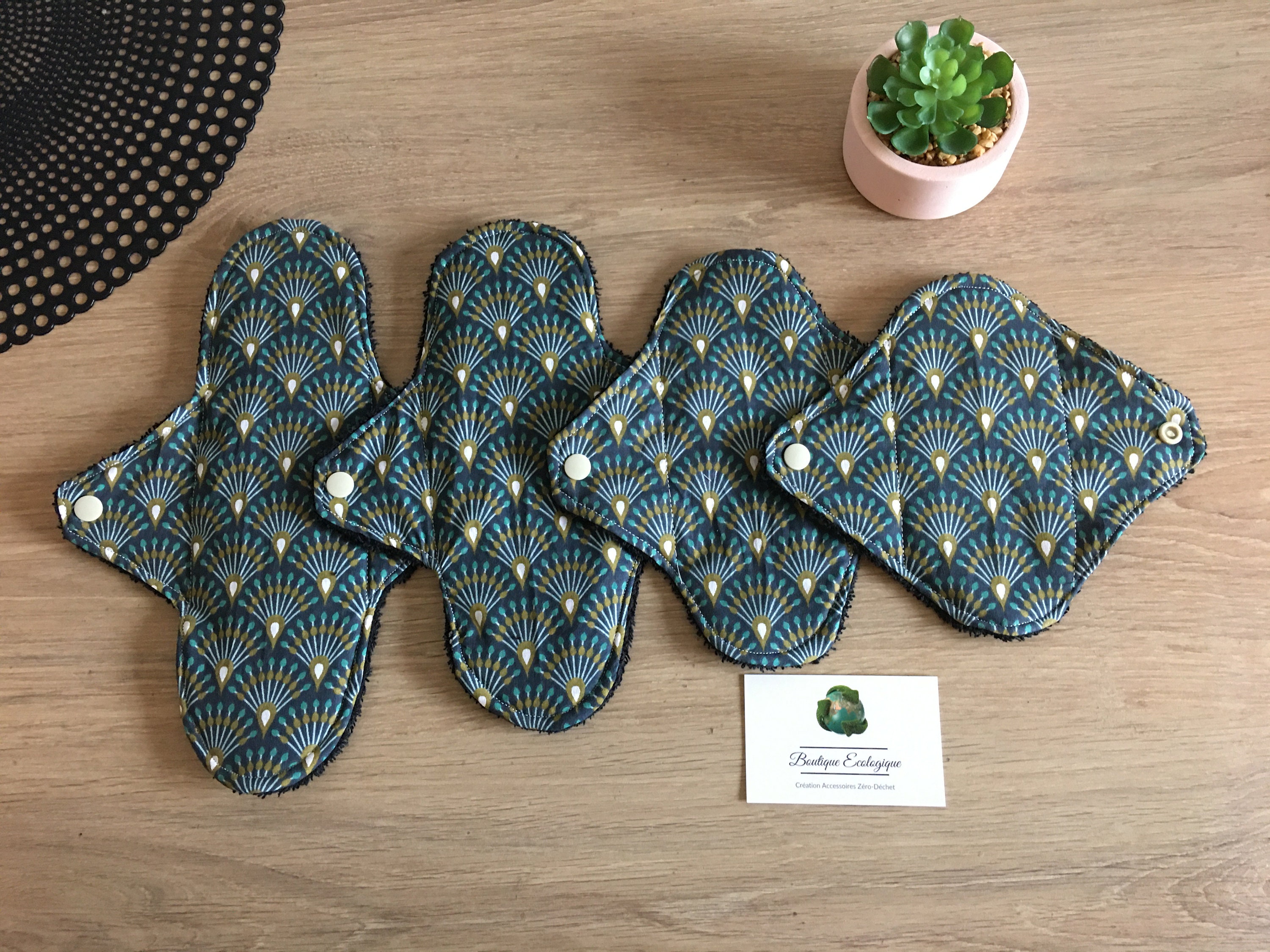 4 Tamaños / Toalla sanitaria lavable reutilizable / 100% | Etsy