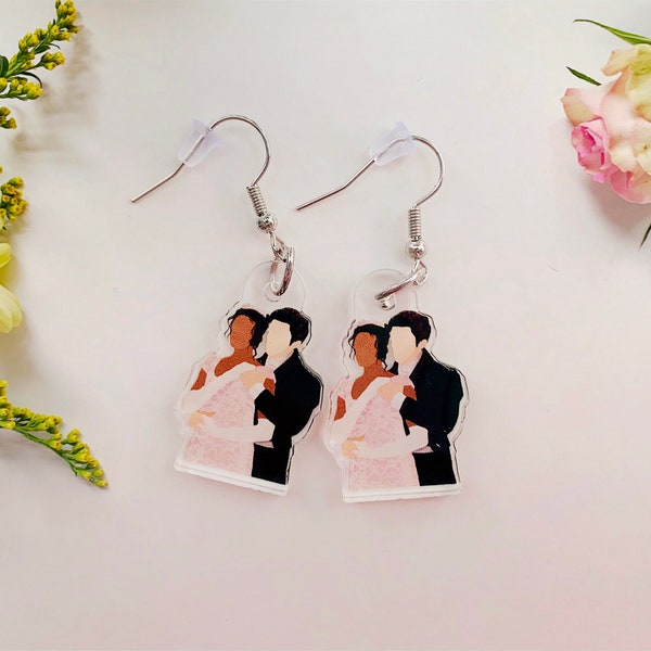 Bridgerton Inspired acrylic Earrings | Kate and Anthony | Eloise, Penelope, Benedict | Netflix Series | Regency Era