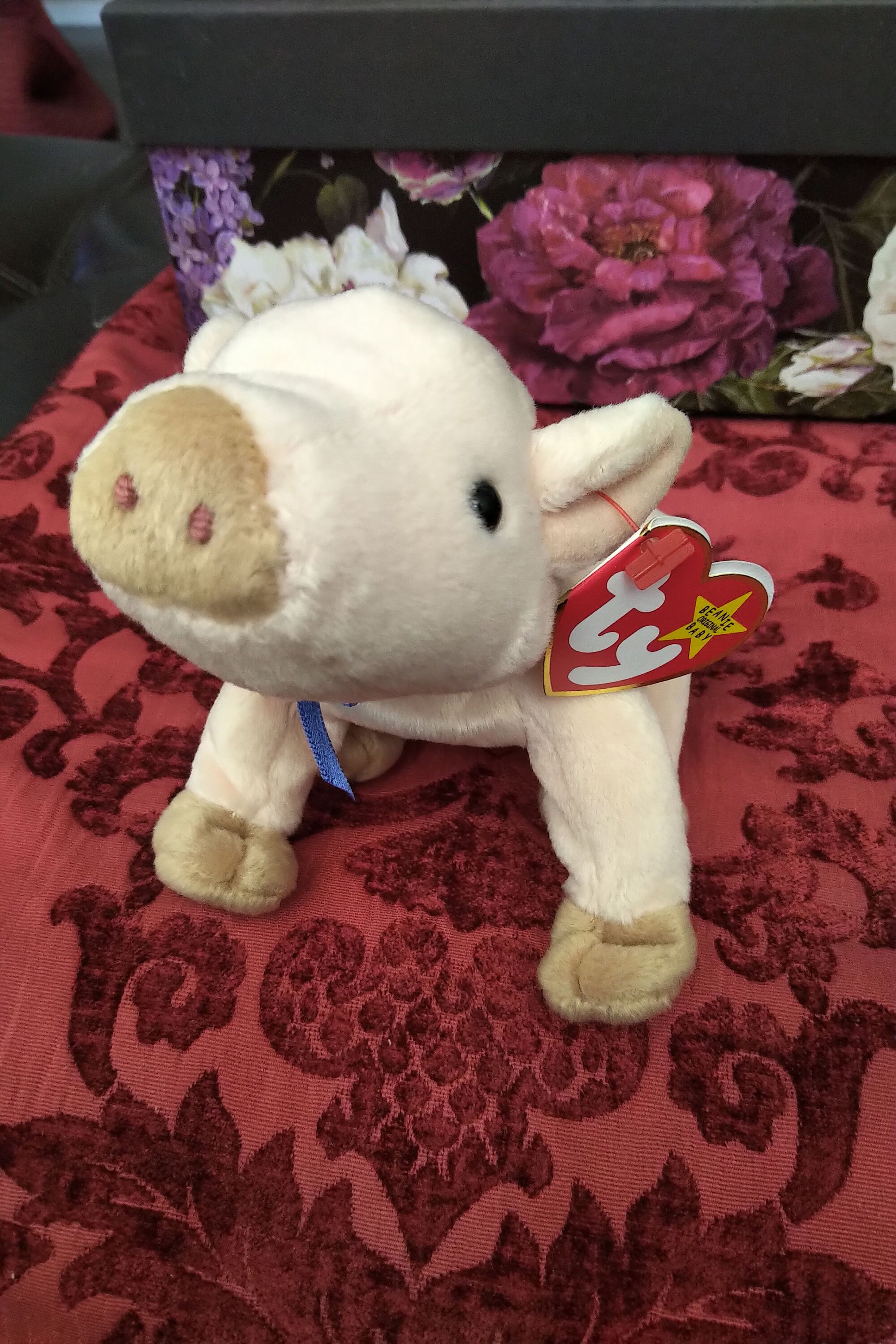 Ty Beanie Baby Knuckles 1999 Pig Etsy