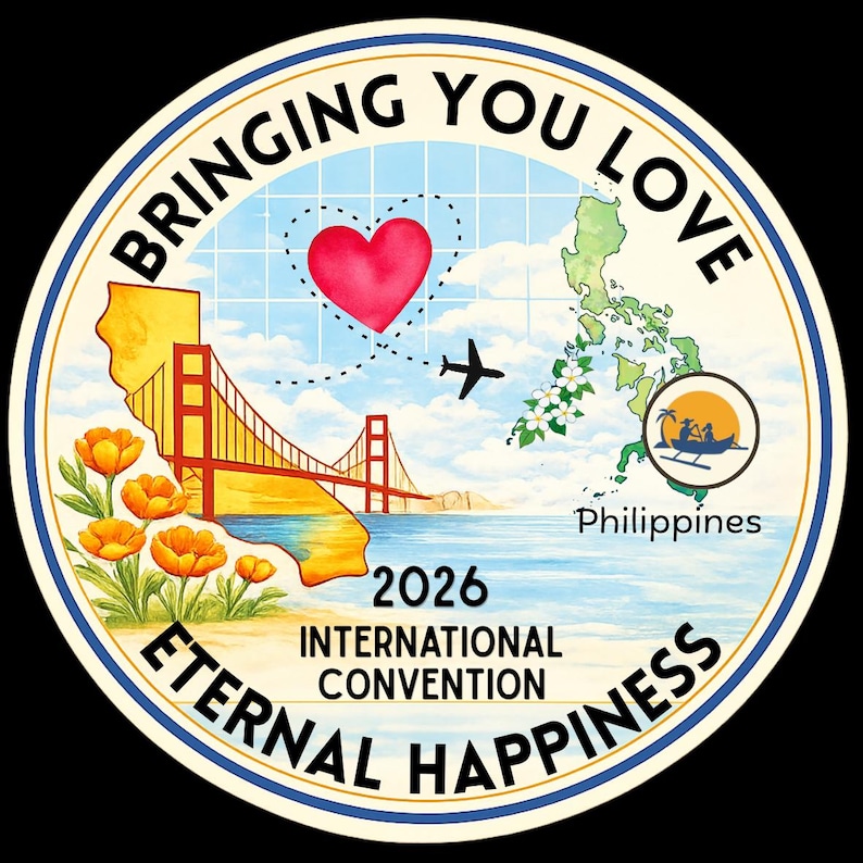 2026 International Convention Sticker-CA | Pick your Convention Philippines