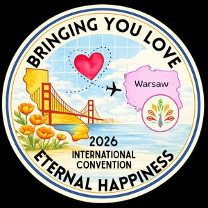 2026 International Convention Sticker-CA | Pick your Convention Poland