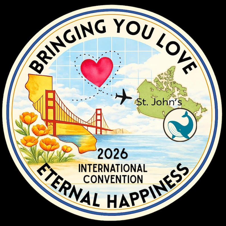 2026 International Convention Sticker-CA | Pick your Convention St. John's