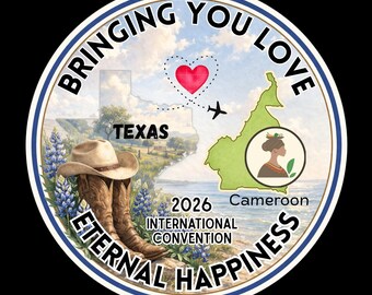 Sticker 2026 International Convention-Texas| Pick your Convention