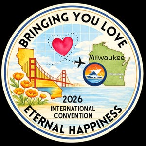 2026 International Convention Sticker-CA | Pick your Convention Milwaukee