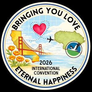 2026 International Convention Sticker-CA | Pick your Convention Lithuania