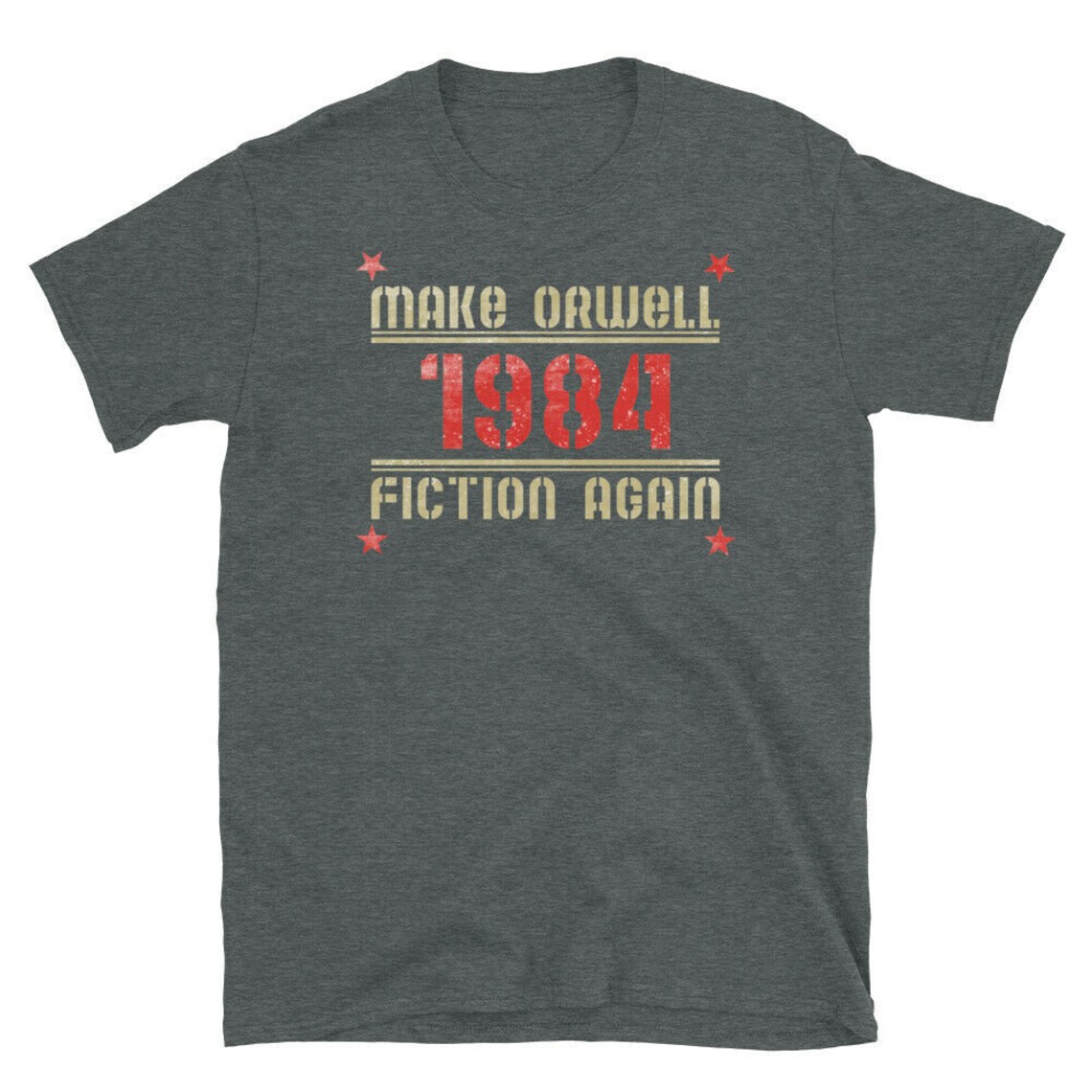 Hoodie Make 1984 Fiction Again Orwell Avait Raison George Orwell 1984 Censure T-shirt Unisexe à Manches Courtes En Jersey - France Make Orwell Fiction Again - 3