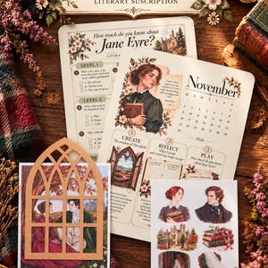 Literary snail mail subscription | Monthly letter from a literary character | Mail club IN ENGLISH