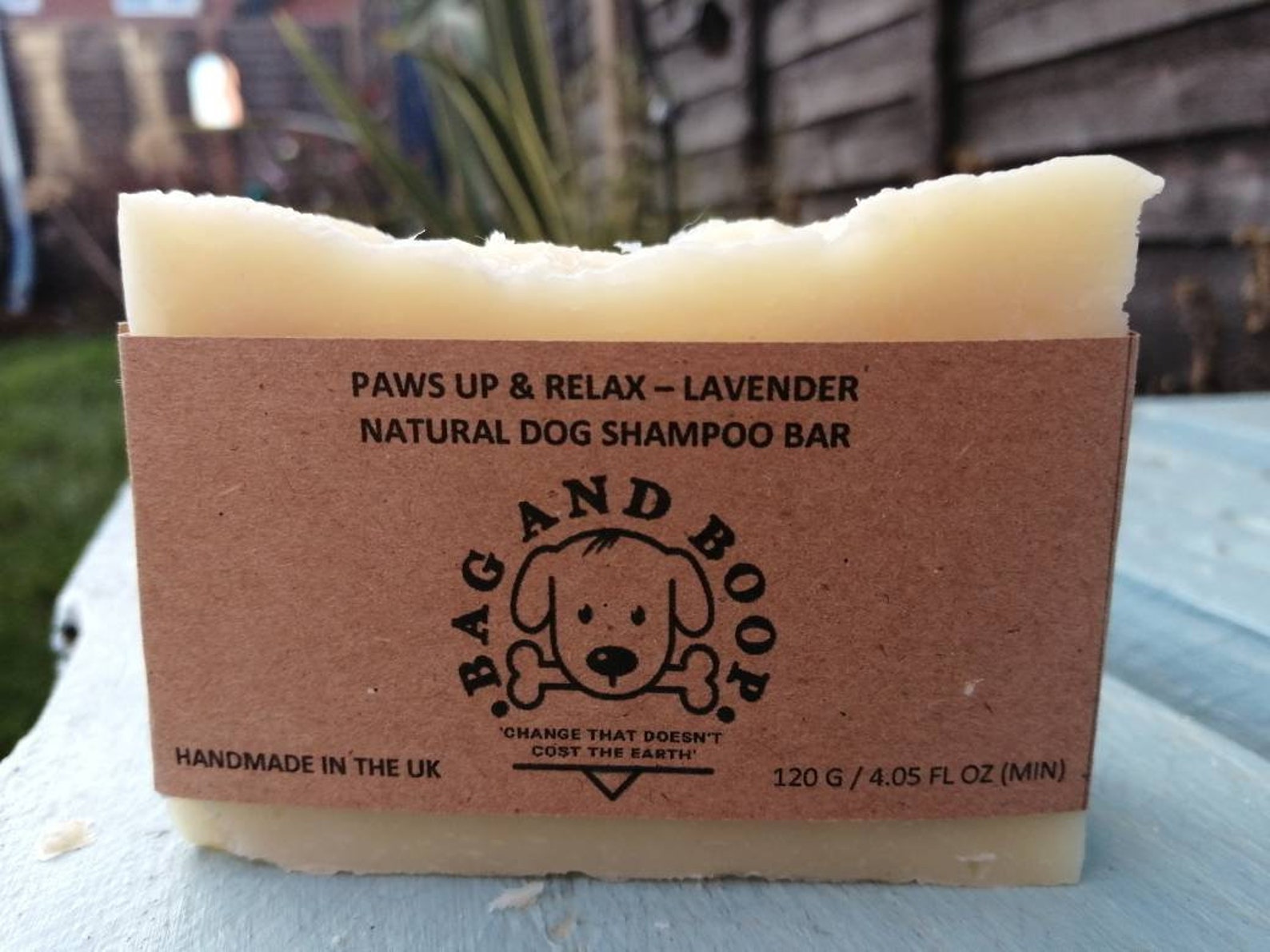Lavender Natural Dog Shampoo Bar 120g Etsy