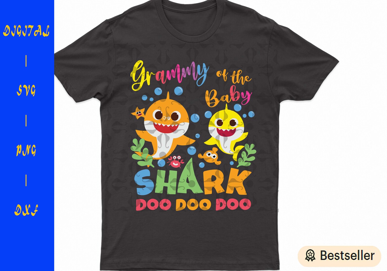Download Grammy Of The Baby Shark Doo Doo Svg Trending Svg Baby ...