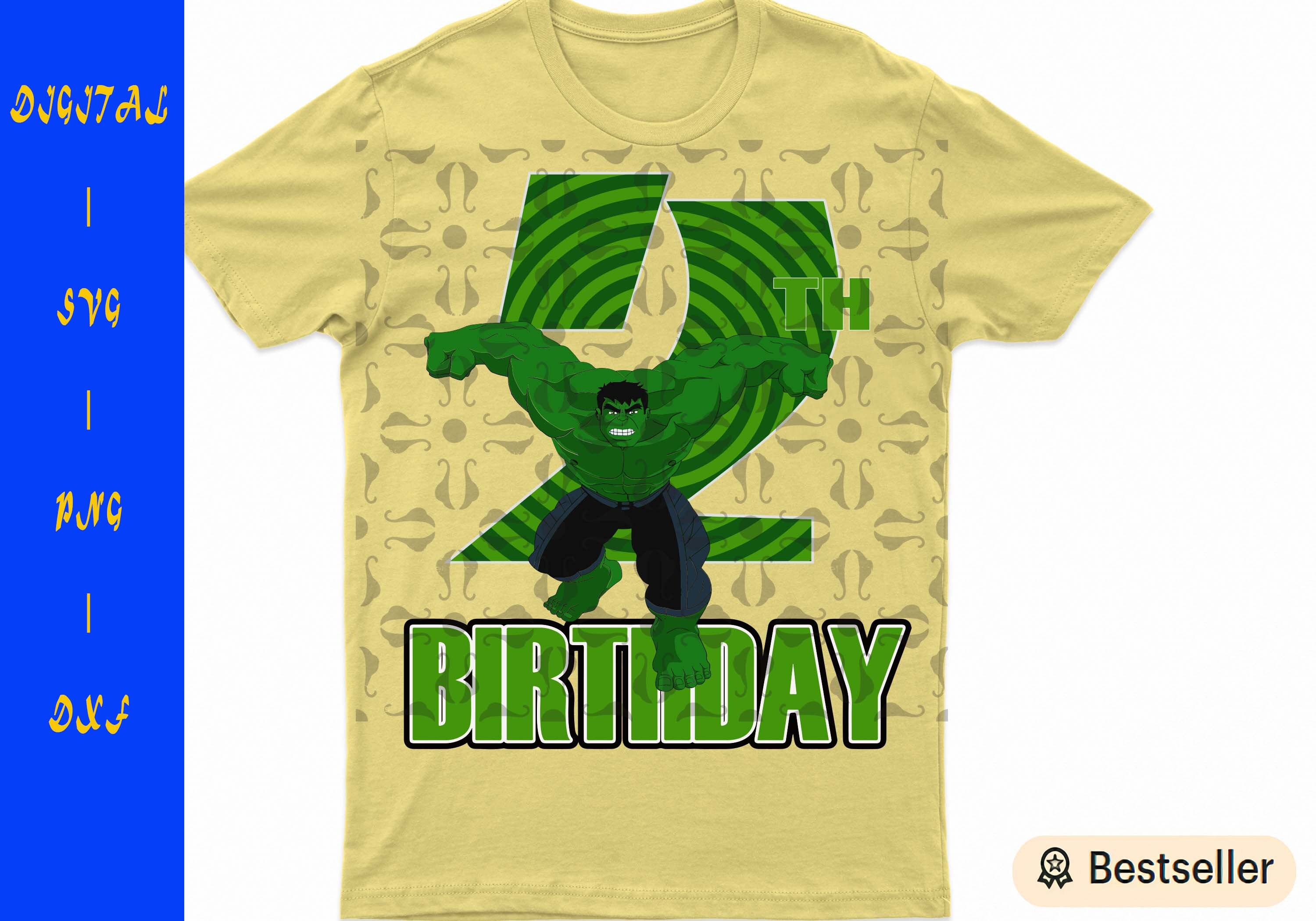 Download Hulk Smash 2nd Birthday Marvel Svg Avengers Hulk Svg Hulk | Etsy