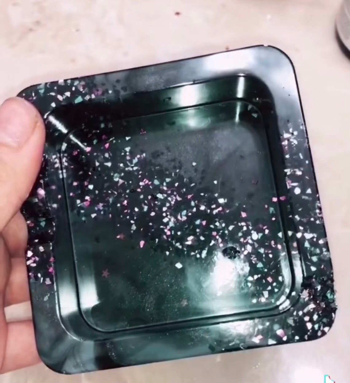 Custom Epoxy Resin Ashtray Etsy