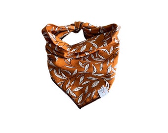 Autumn Vines | Modern Dog Bandana | Aesthetic Pet Products | Playful, and Unique Pet Scarf