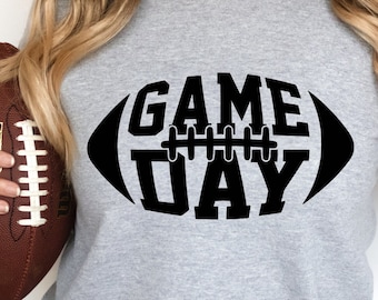 Game Day Svg,Football Game Day Svg, Sports Svg, Football Mom Shirt Svg, Football Life Svg , American Football Svg ,Png,Dxf, Files For Cricut