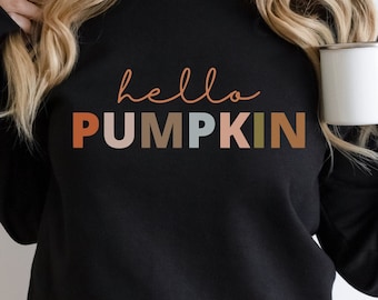 Hello pumpkin svg, fall pumpkin svg, Autumn Vibes Svg , fall shirt svg, thanksgiving gift ,Halloween , Cut File For Cricut, Digital Download