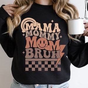 Mama Mama Moeder Bruh SVG, Happy Mother Day, Moederdag Svg, Mama Svg, Moeder Leven Svg, Geschenken voor moeder Svg, Groovy Svg, Svg voor Cricut