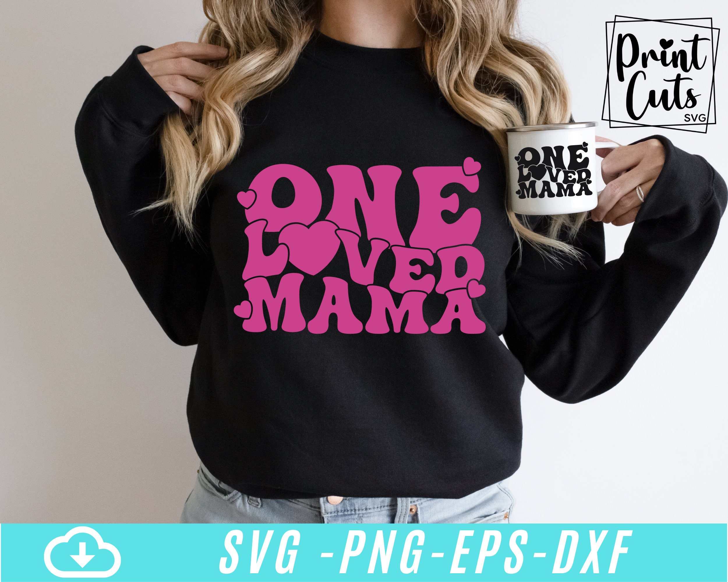 One Loved Mama Svg ,one Loved Mini Svg, Mama Mini Shirt , Valentine ...