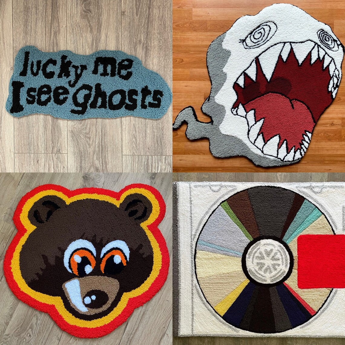 Kids See Ghosts Rugs - Etsy