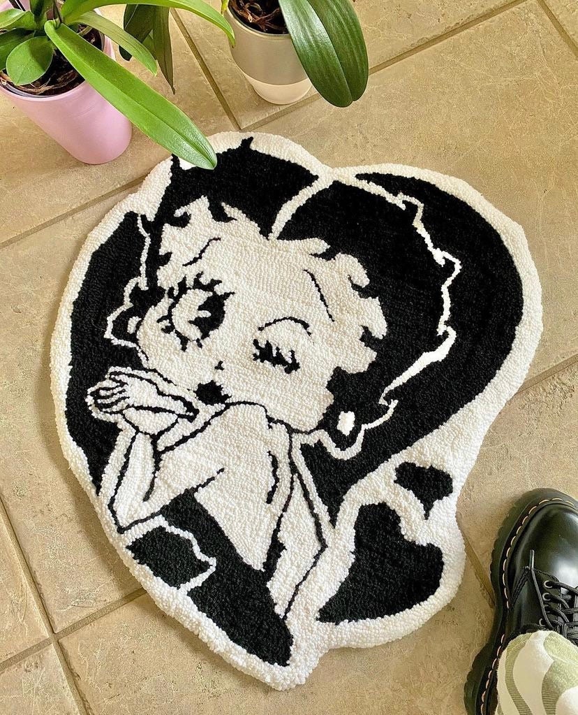 Betty Boop Rug - Etsy