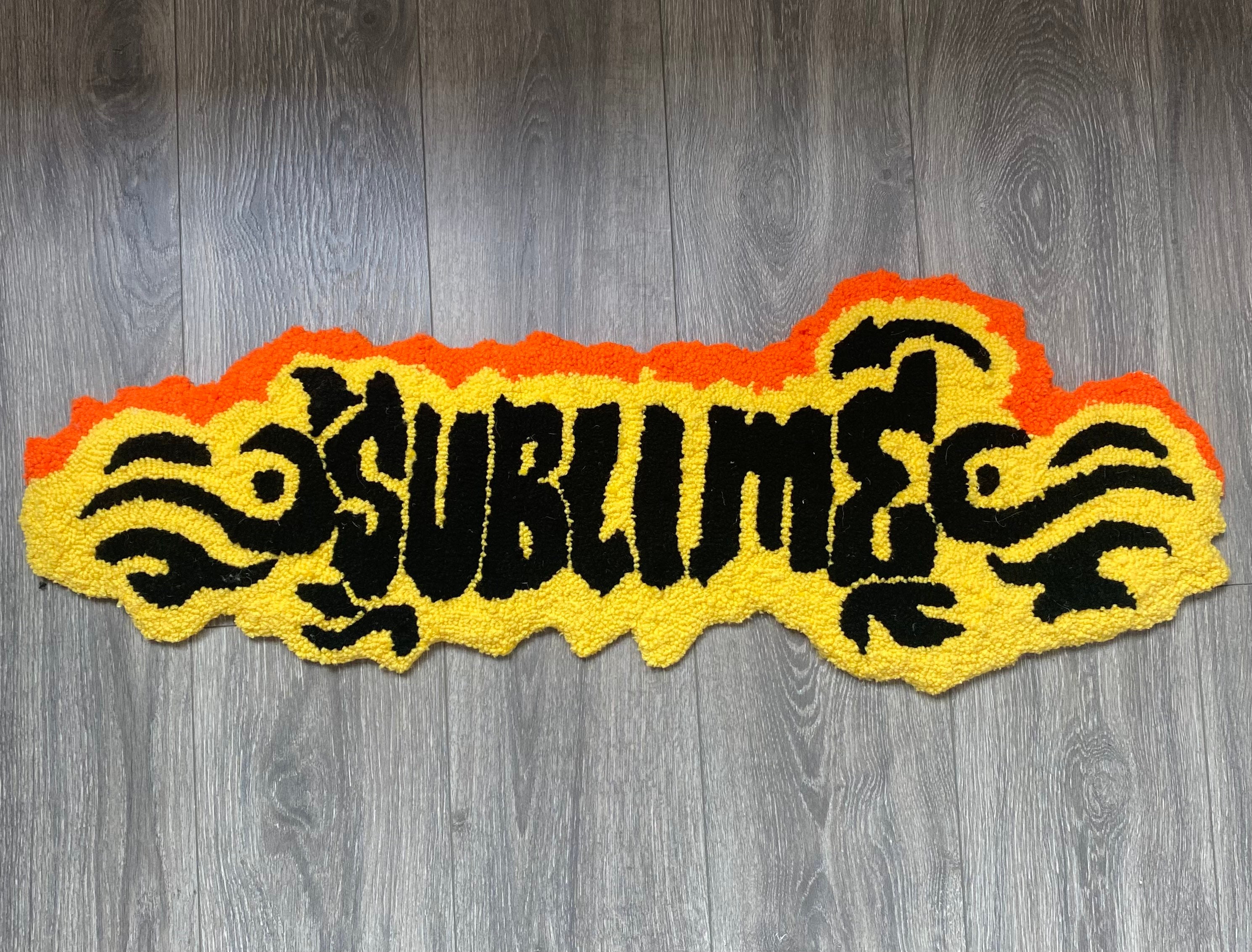 Rock Band Rugs- Deftones, Radio Head, Nirvana, Sublime - Etsy