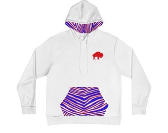 Buffalo Zubaz Inspired Hoodie Sweatshirt