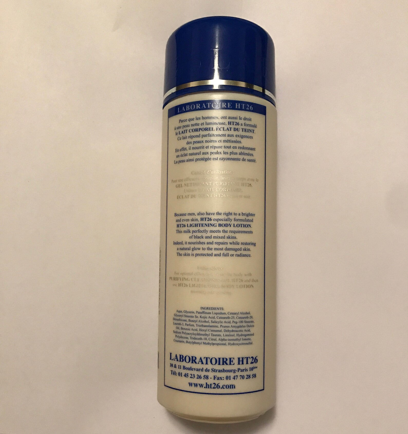 HT26 Paris for Men Lightening Body Lotion 500 ML Etsy