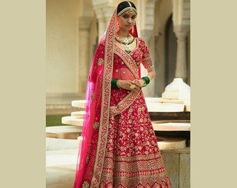 dulhan lehenga pic