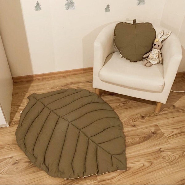 Leaf Play Mat Etsy