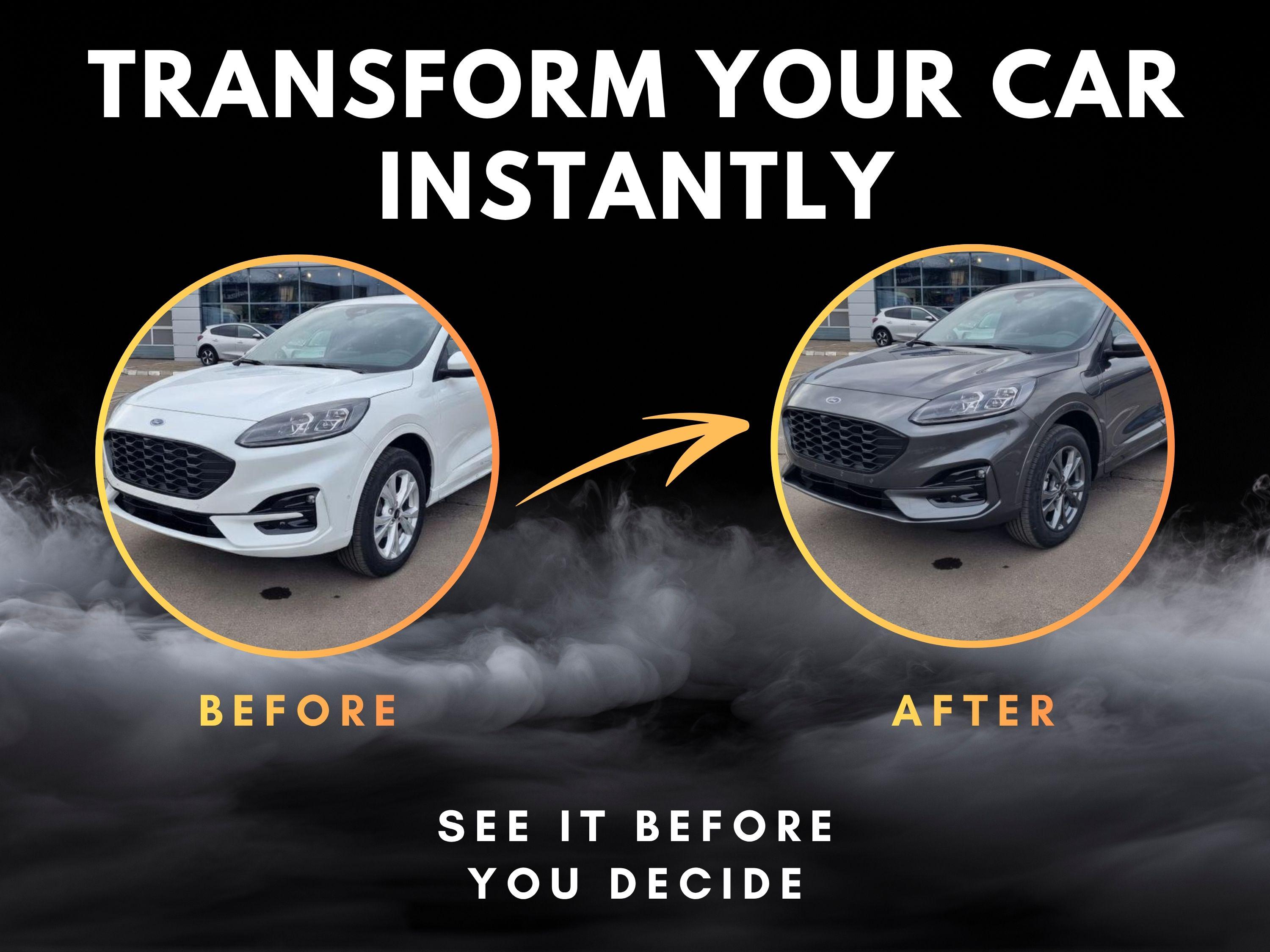 Transformation Car Color Custom Car Color Change Preview | Realistic Paint Visualization Service ...