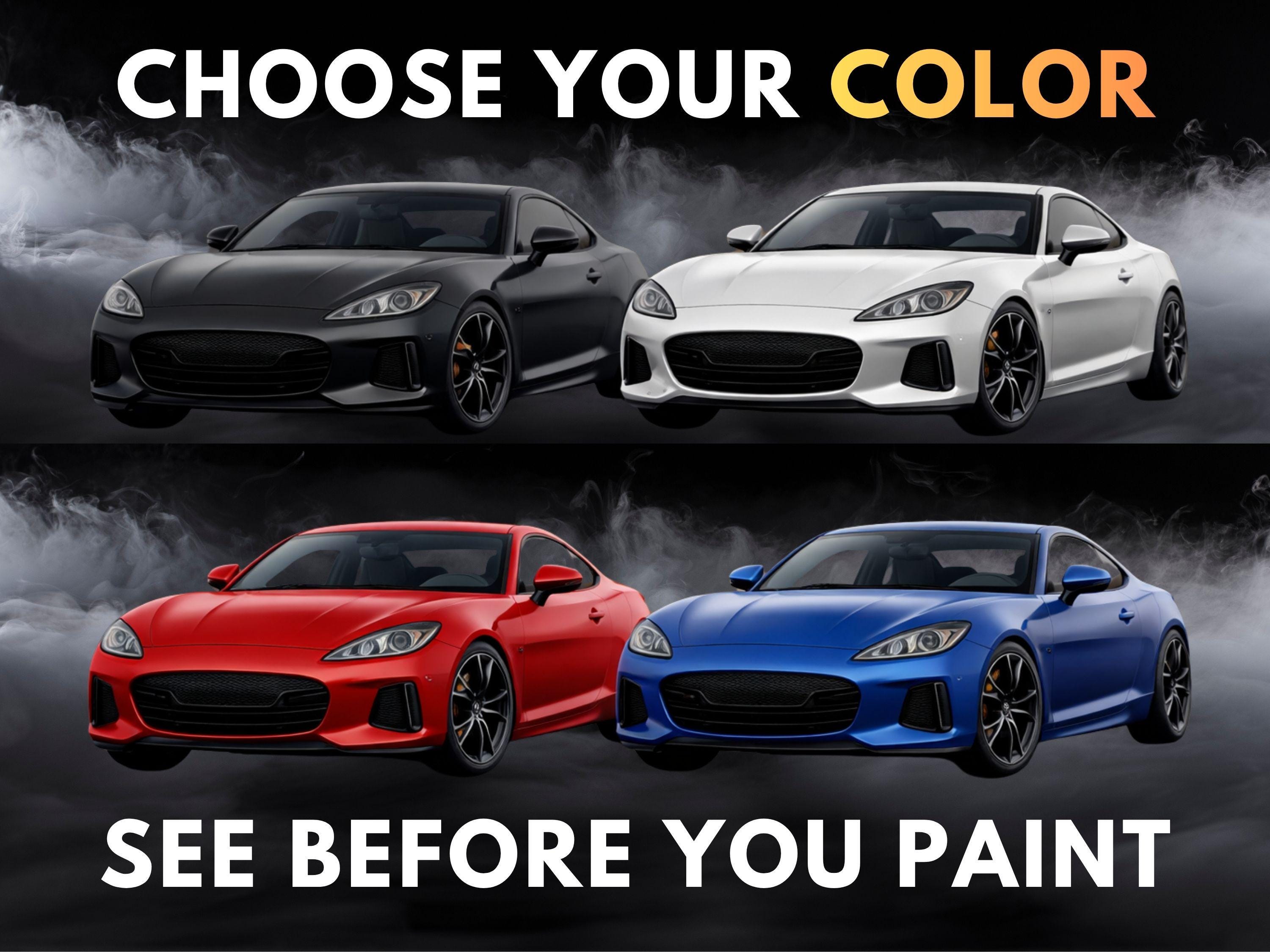Custom Car Color Change Preview | Realistic Paint Visualization Service ...