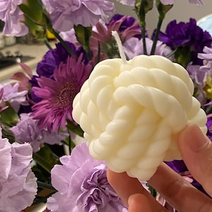 Wool ball/handmade candle/gift ideas/made to order