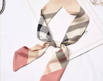 1 Twilly Desinger Inspired Scarf Handbag Wrap Bandana Hairwrap Neckerchief