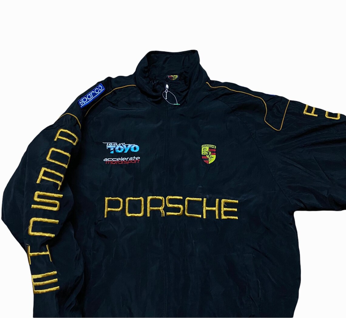 Vintage 90s Porsche Motorsports Racing Team Embroided Jackets Etsy