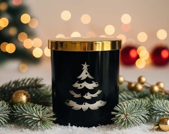 Weihnachtskollektion: Weihnachtsbaum 30cl Kerze