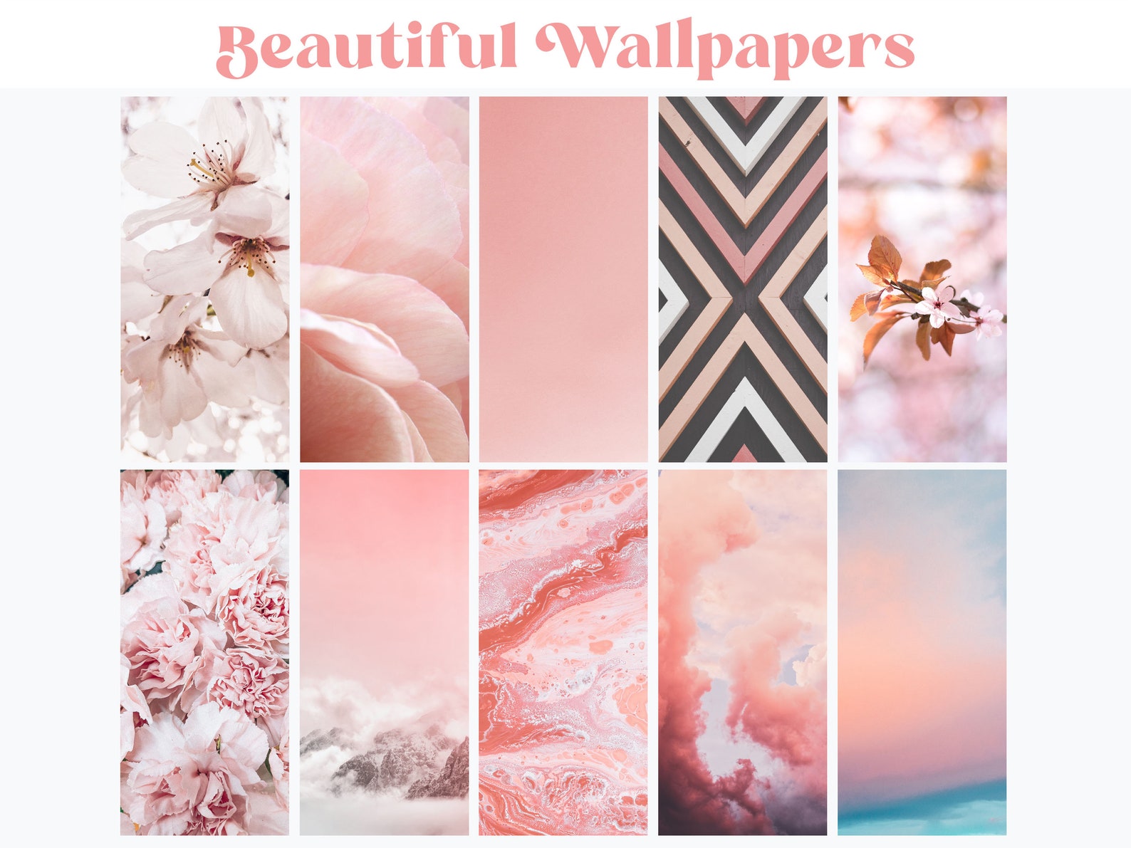 Spring Blush App Icons Blush Iphone Icons for Spring Spring Etsy