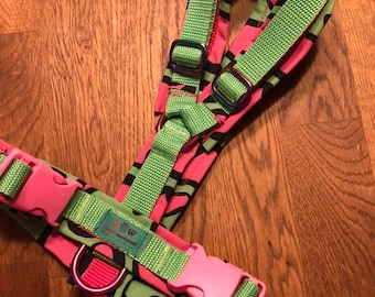 Brustgeschirr, Führgeschirr, Y-Geschirr, Hundegeschirr, Geschirr für Hundes, dog harness, harness for dogs, harnais pour chien, chien