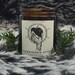Apple & Cinnamon Handmade Scented Soy Vegan Candle - Forbidden Fruit / Alchemy Inspired Scented Vegan Soy Wax Candle In Apothecary Jar 