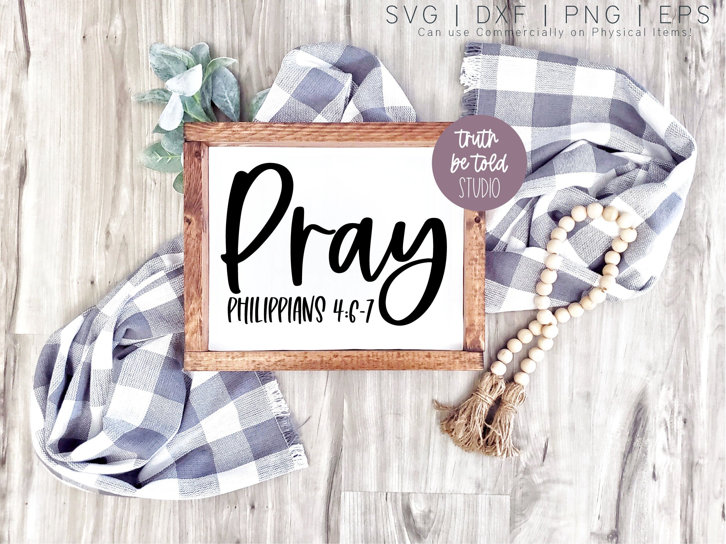 Cricut Joy Vinyl Craft For Beginners + Prayer SVG 
