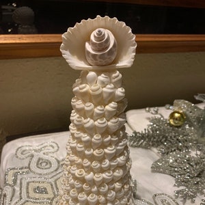 Seashell Christmas Tree-Beach Decor-Coastal Christmas Tree