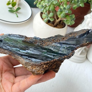 Huge Vivianite Specimen Vivianite Cluster Specimen , Heart Healing , Stone Of Protection , Birthday Gift , Energy Crystals
