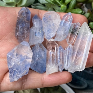 Dumortierite Cluster Crystal , Dumortierite Chip , Dumortierite In Quartz , Raw Dumortierite , Crystal Energy , Crystal Specimen
